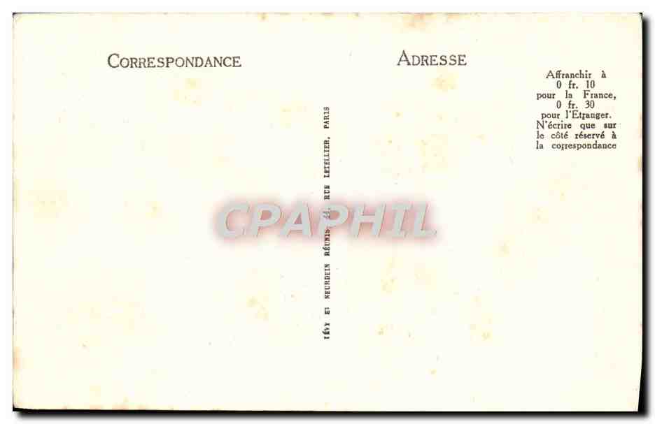 CPA Paysage saharien Au dersert Chameau  — Rückseite