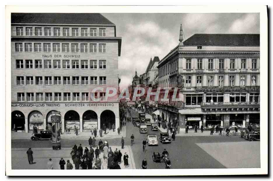 CPA Berlin Unter den Linden Friedrichstr Haus der Schweiz Maison de la Suisse
