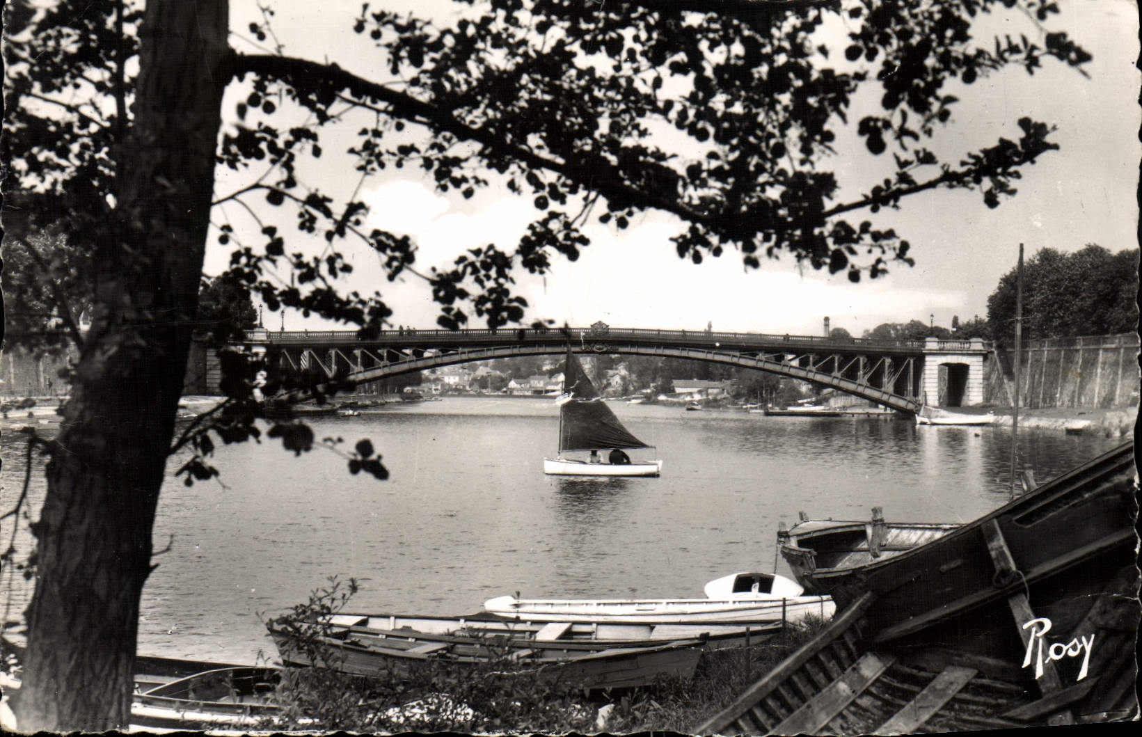 CPM Nantes L'Erdre au pont de la Motte Rouge