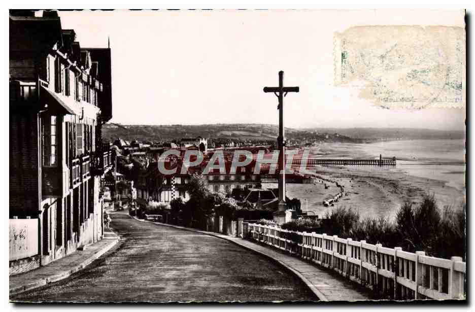Vue sur Deauville-Trouville — prise du Calvaire — Réal-Photo, Paris
