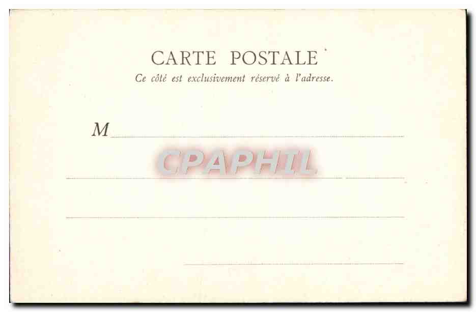 CPA Baudry La Verite Paris Musee du Luxembourg — Rückseite