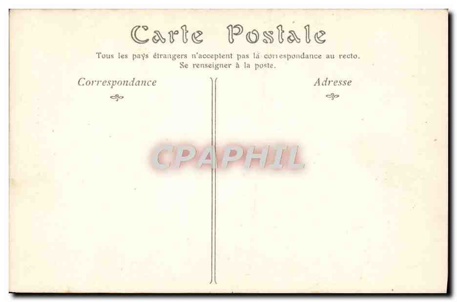 CPA Paris Musee du Luxembourg Bonheur Etude de cheval — Verso
