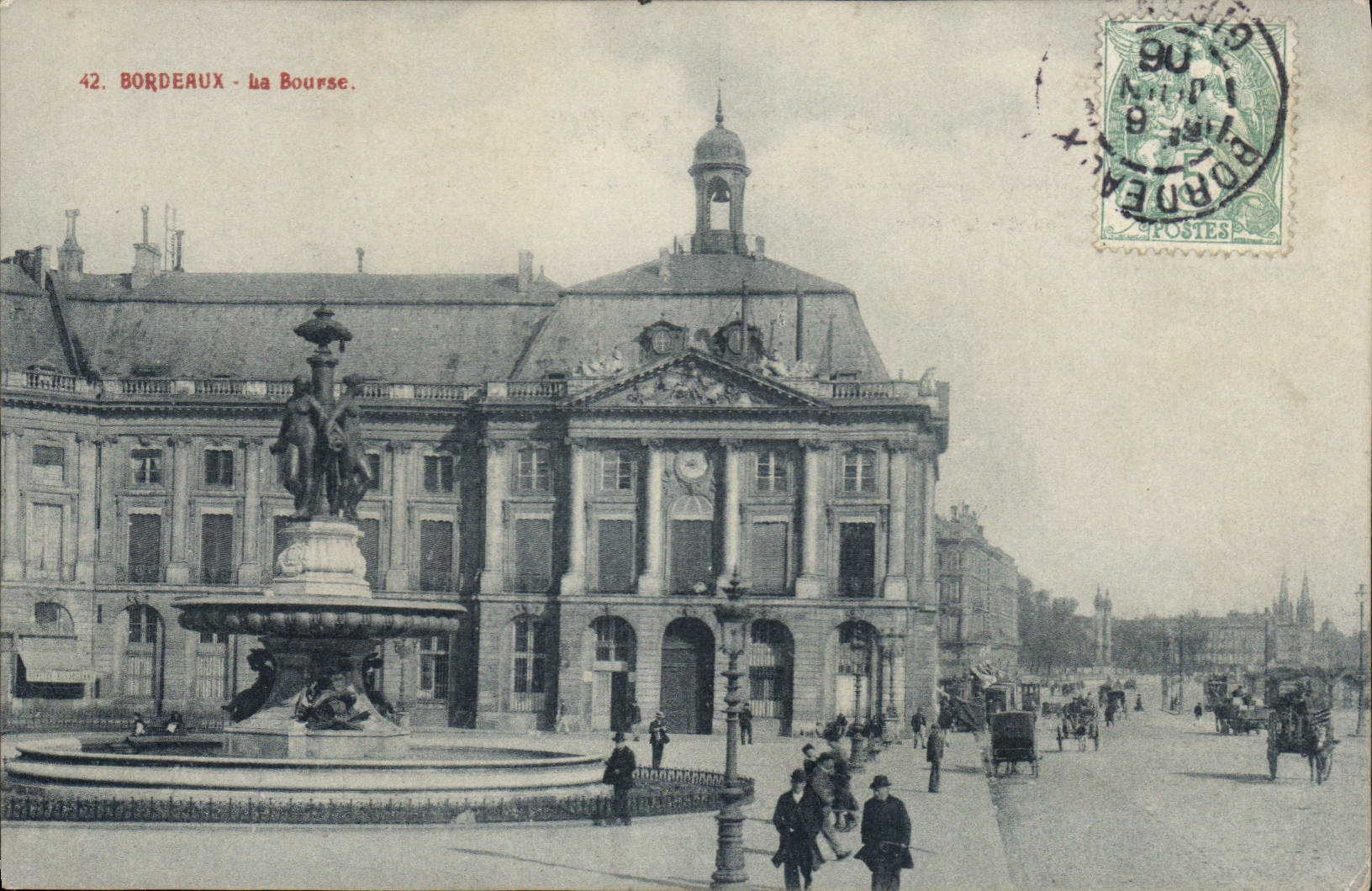 CPA Bordeaux La Bourse