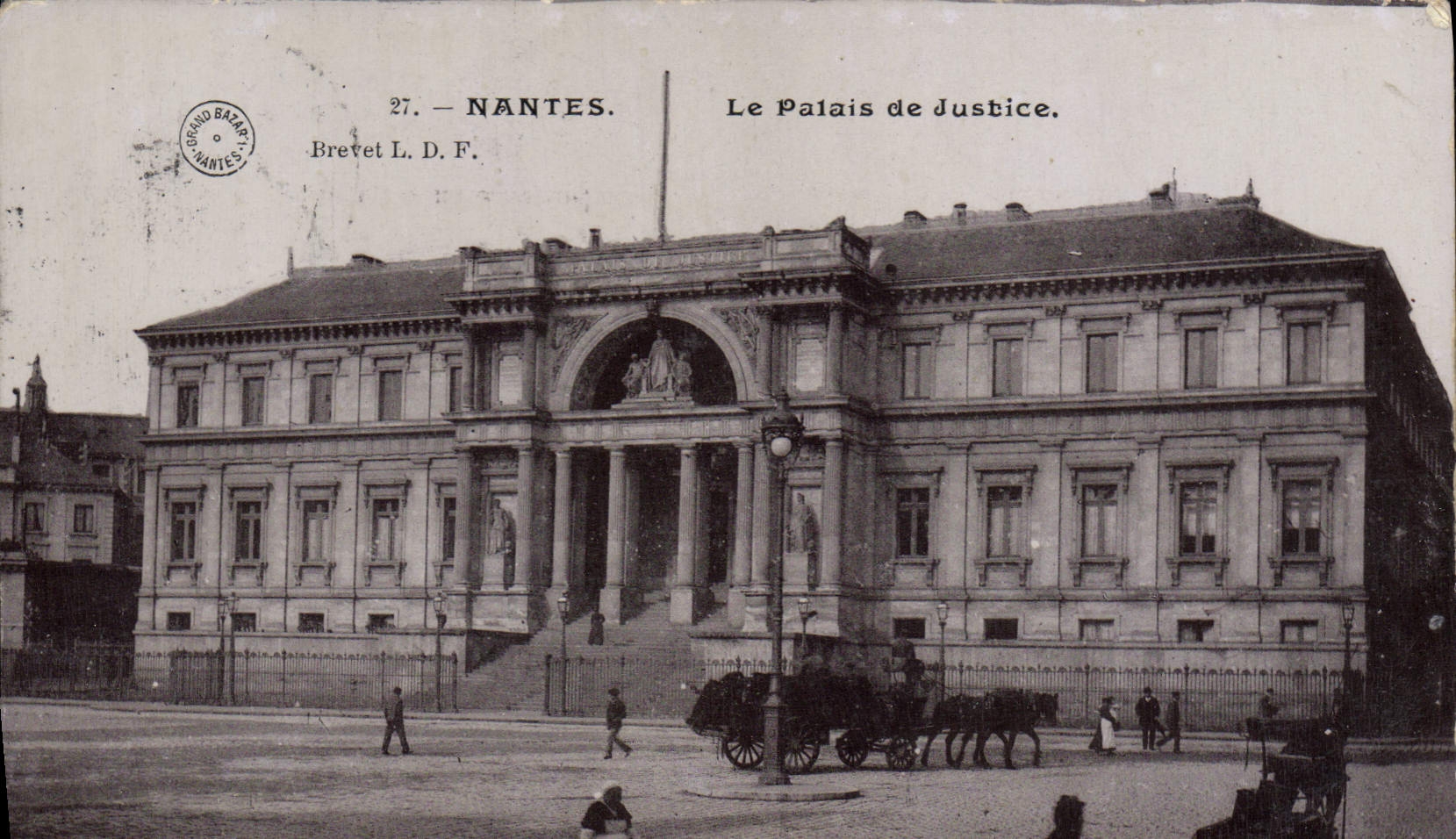 CPA Nantes Le Palais de Justice