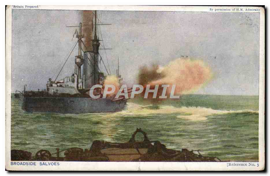 CPA Broadside Salvoes