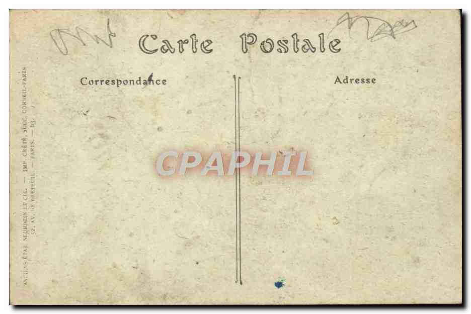 CPA Carthage Les Citernes de la Malga et la Primatiale  — Verso