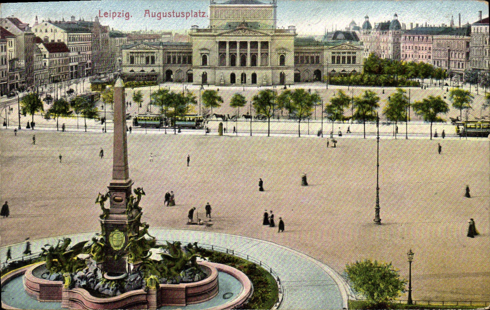 CPA Leipzig Augustusplatz