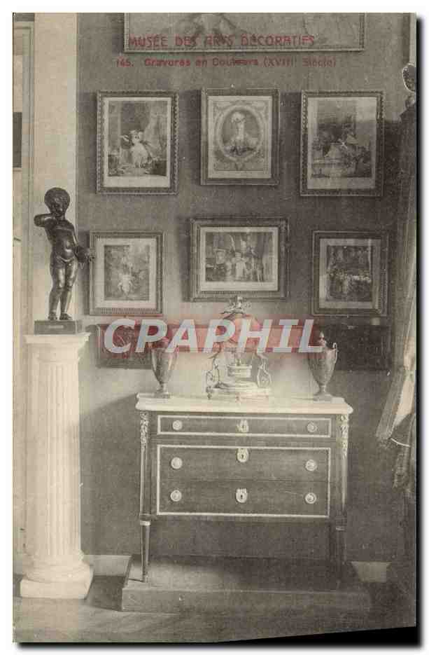 CPA Musee Des Arts Decoratifs Gravures en couleurs