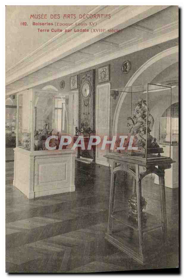 CPA Musee Des Arts Decoratifs Boiseries Terre cuite par Ladate