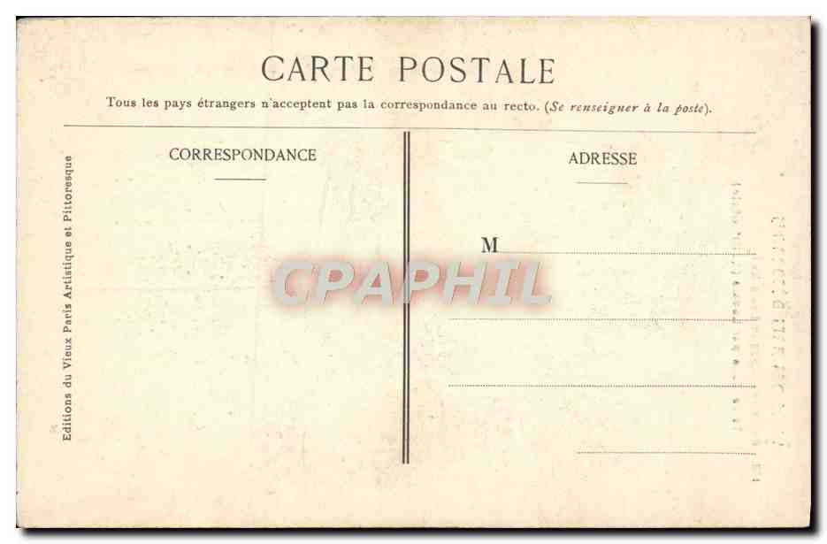 CPA Musee Des Arts Decoratifs Boiseries Terre cuite par Ladate — Rückseite