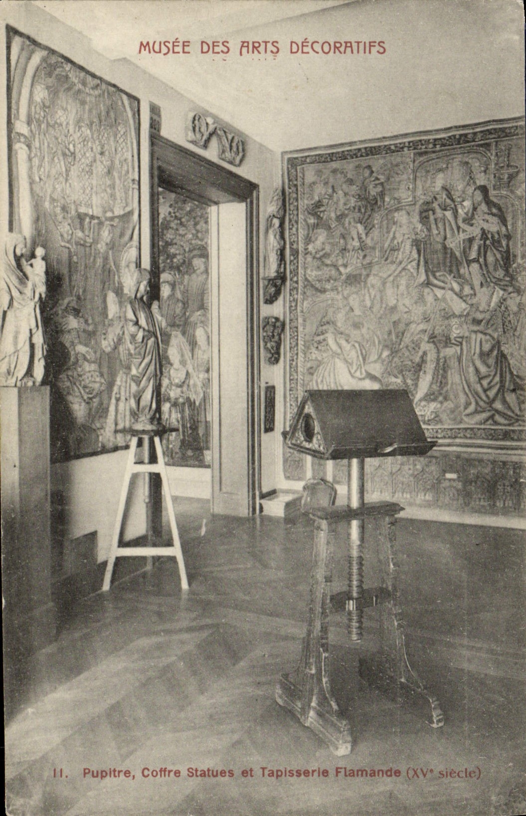 Musée des Arts Décoratifs — Salle de tapisseries flamandes du XVᵉ siècle — Éditions du Vieux Paris