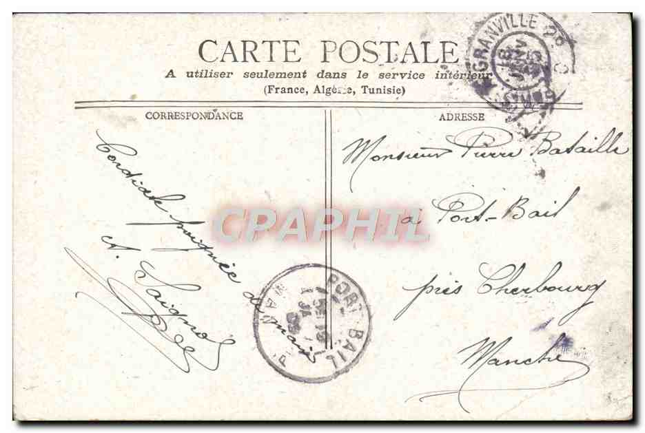 CPA Paris Eglise St Augustin Le boulevard Malesherbes  — Rückseite