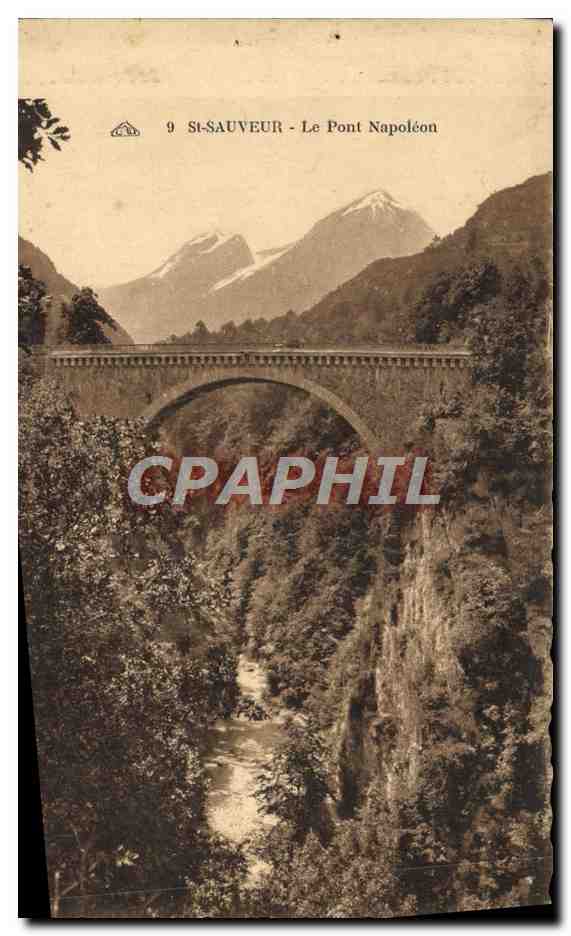 CPA St Sauveur Le Pont Napoleon