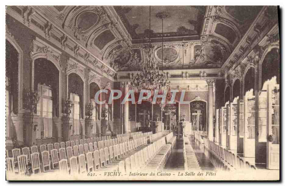 Vichy — Intérieur du Casino — La Salle des Fêtes