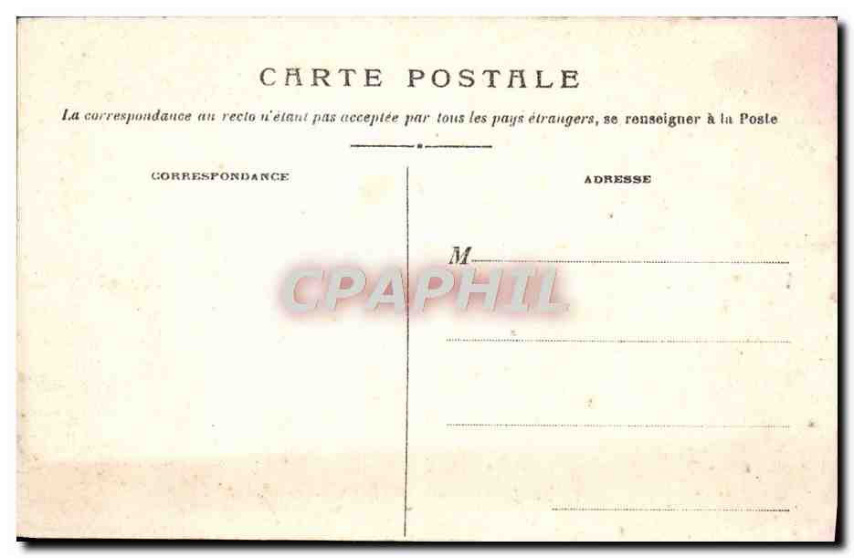 Vintage Postcard Saint Leger en Yvelines Panorama — Back