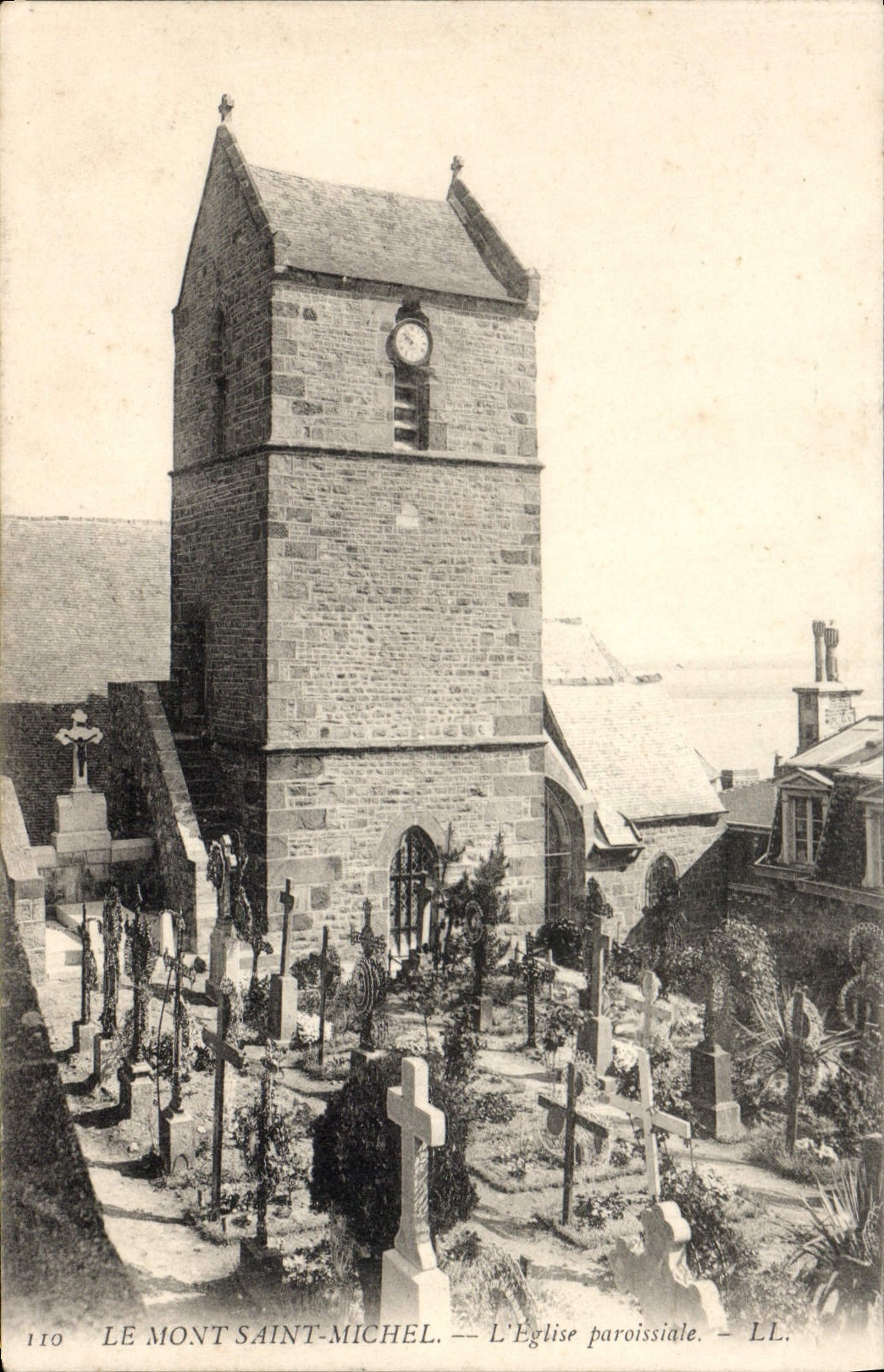 Mont-Saint-Michel — La Iglesia Parroquial — LL, n° 110
