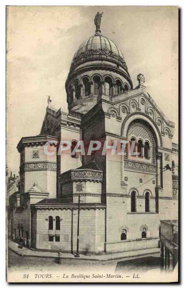 CPA Tours La Basilique Saint Martin