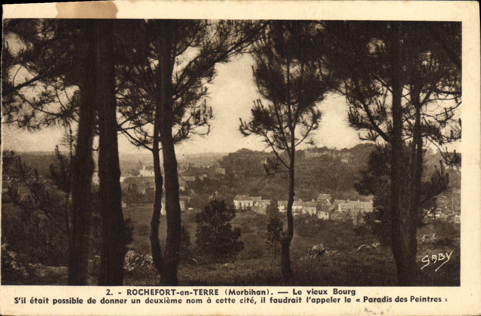 CPA Rochefort en Terre Le Vieux Bourg