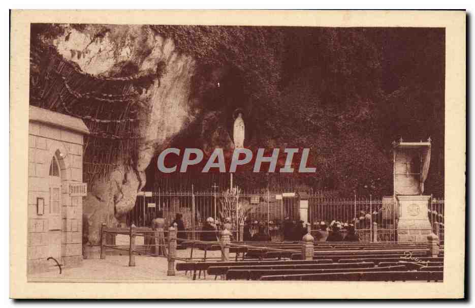 CPA Lourdes La Grotte 