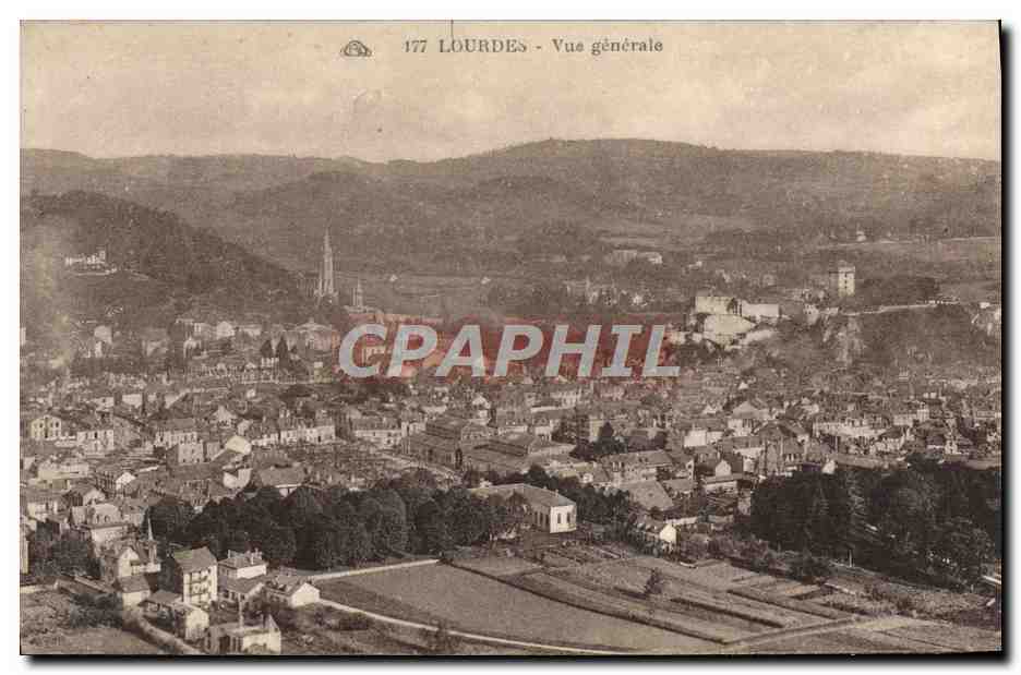 CPA Lourdes Vue Generale