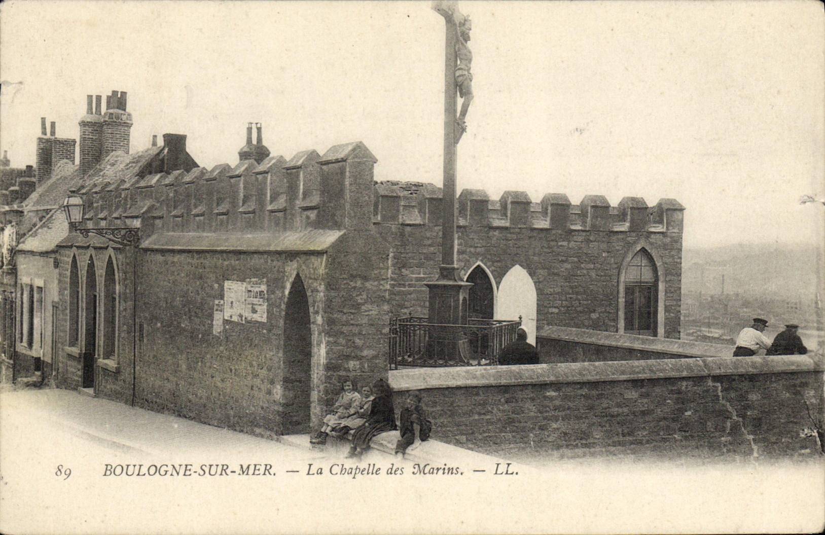 Boulogne-sur-Mer — Die Kapelle der Seefahrer — LL. — Nr. 89