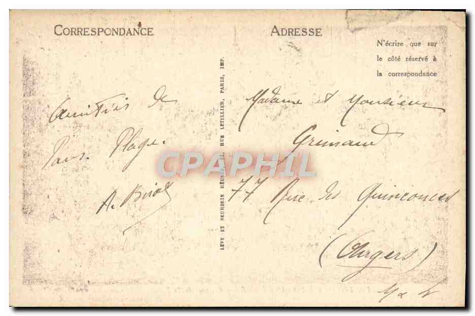 CPA Le Touquet Paris Plage Casino de la Foret Salle de Baccarat  — Rückseite