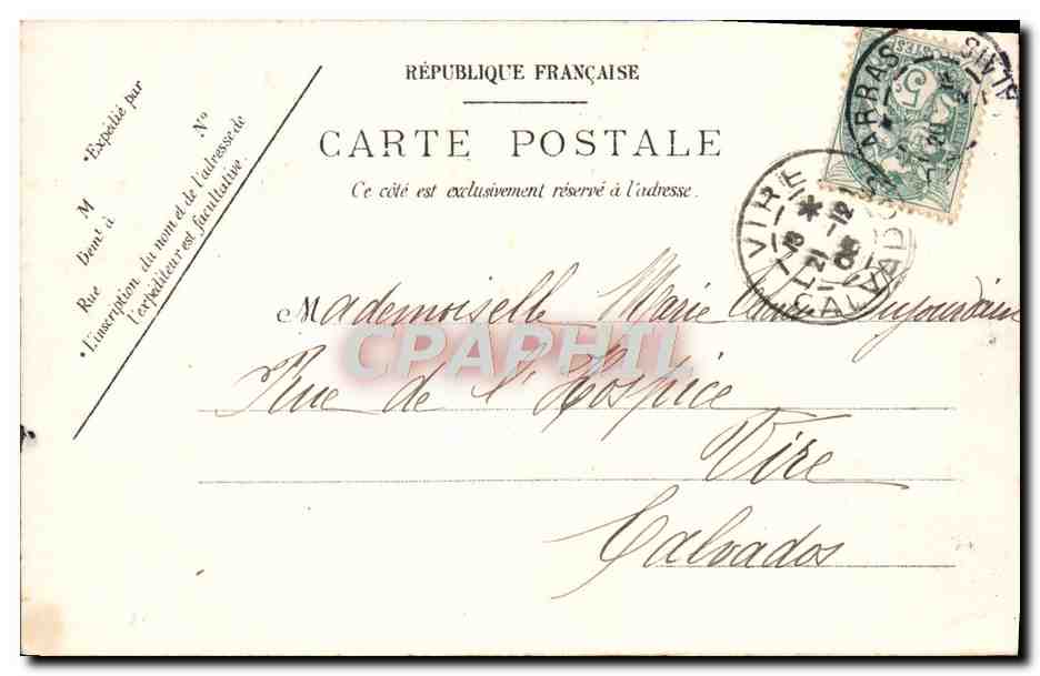 Hôtel de ville. Cabinet particulier du Maire (ancien salon dit de l'Impératrice) — Arras — B.D. Roubaix, n°69 — Reverso