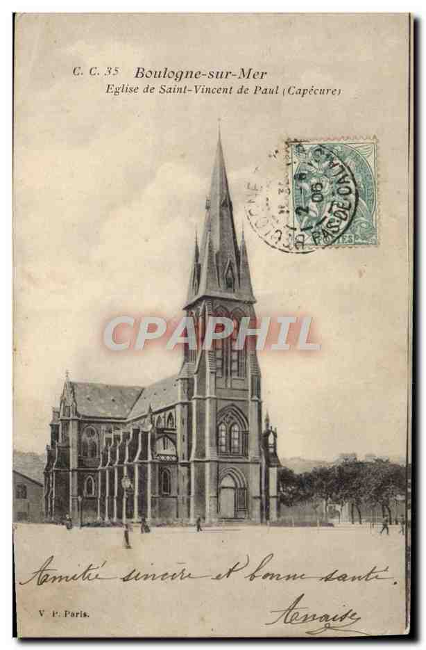 Boulogne-sur-Mer — Kirche Saint-Vincent de Paul (Capécure) — G.C. 35