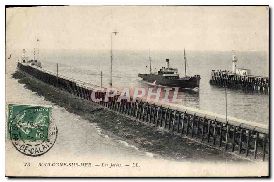 Boulogne-sur-Mer — Les Jetées — I.L.