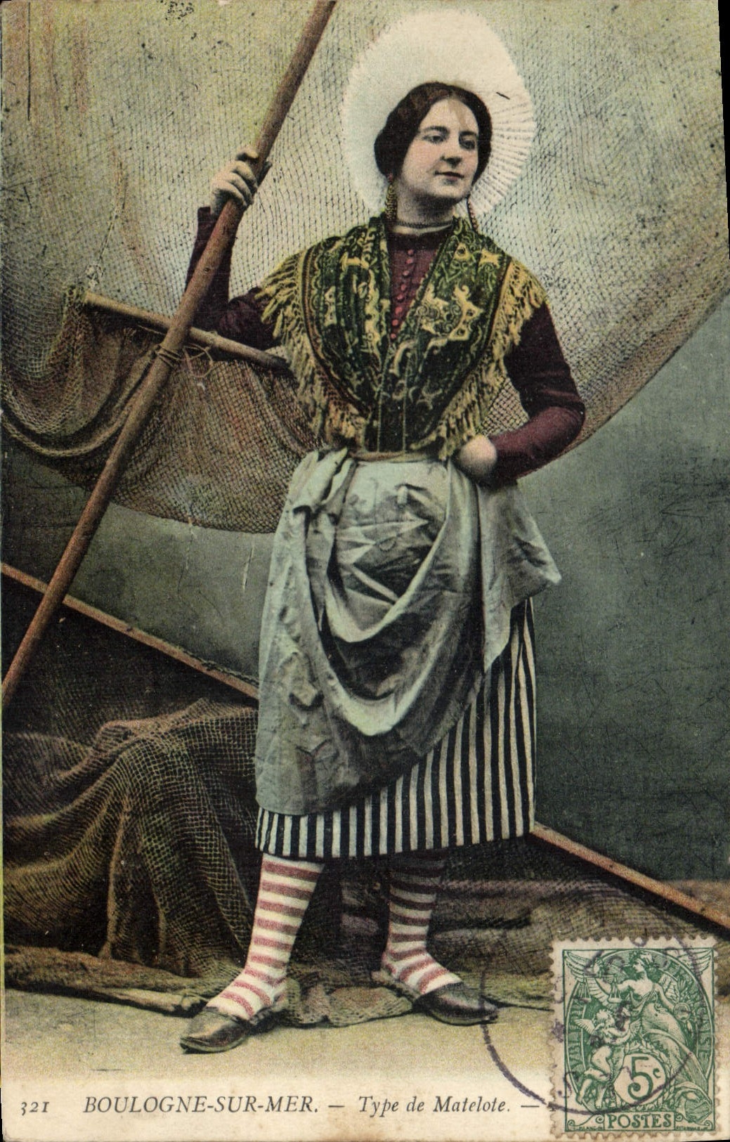 Boulogne-sur-Mer — Type de Matelote — Éditeur Postes, n° 321