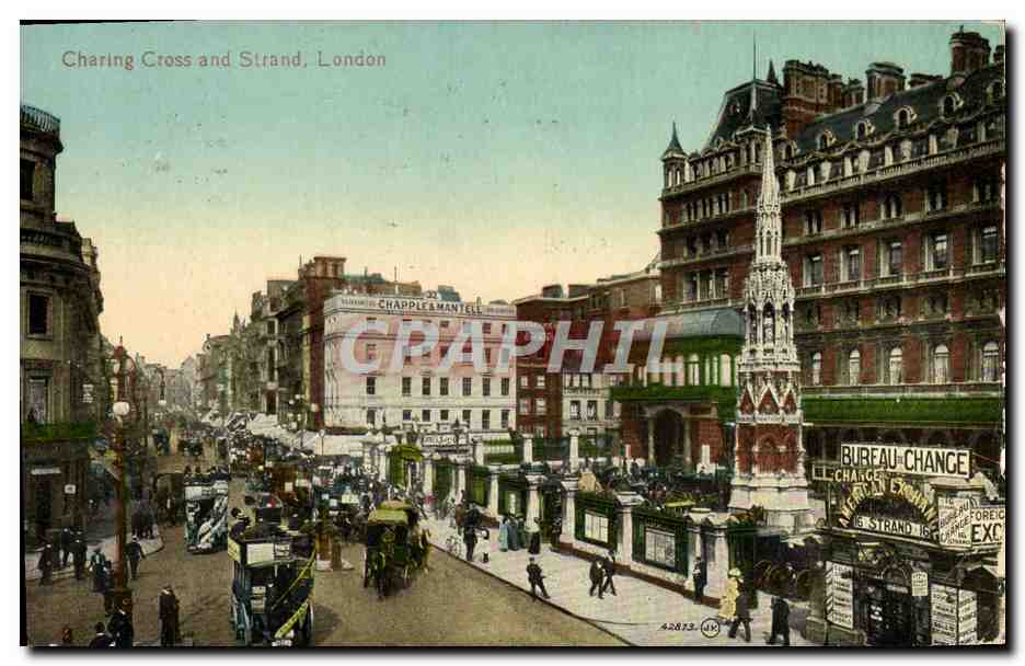 CPA Charing Cross And Strand London Bureau de change