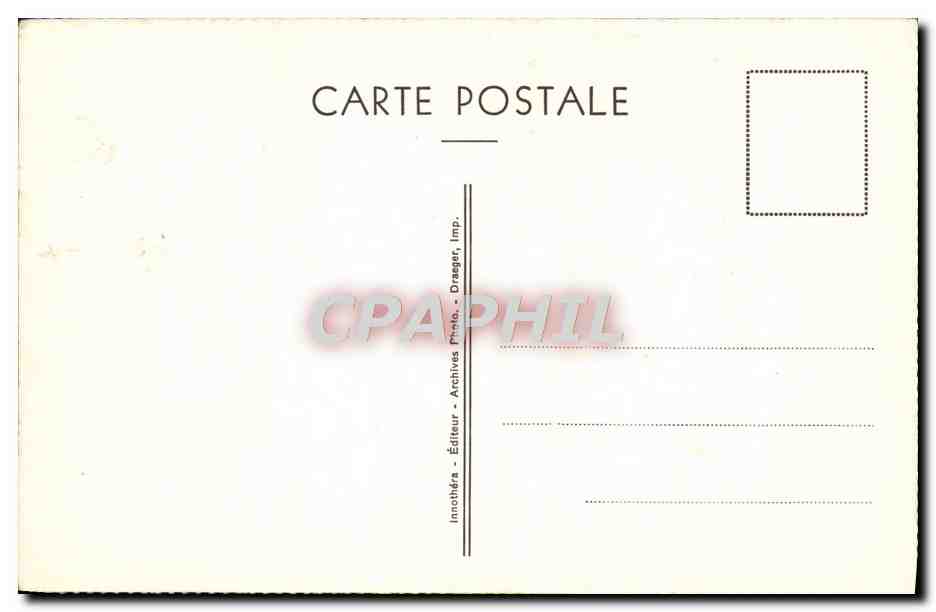 CPA Les Sabines David — Verso