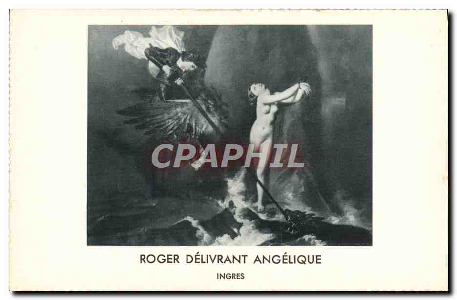 CPA Roger Delivrant Angelique Ingres