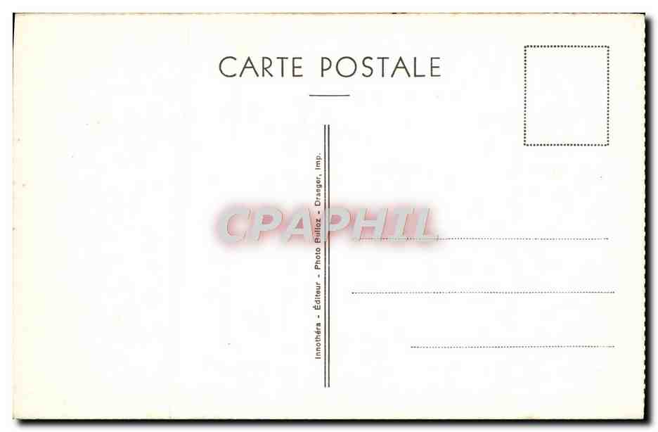 CPA La Chasse Heures du Duc de Berry — Verso