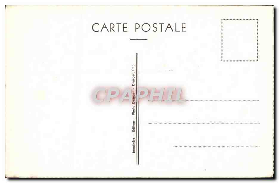 CPA Les Fiancailles Heures du Duc de Berry — Verso
