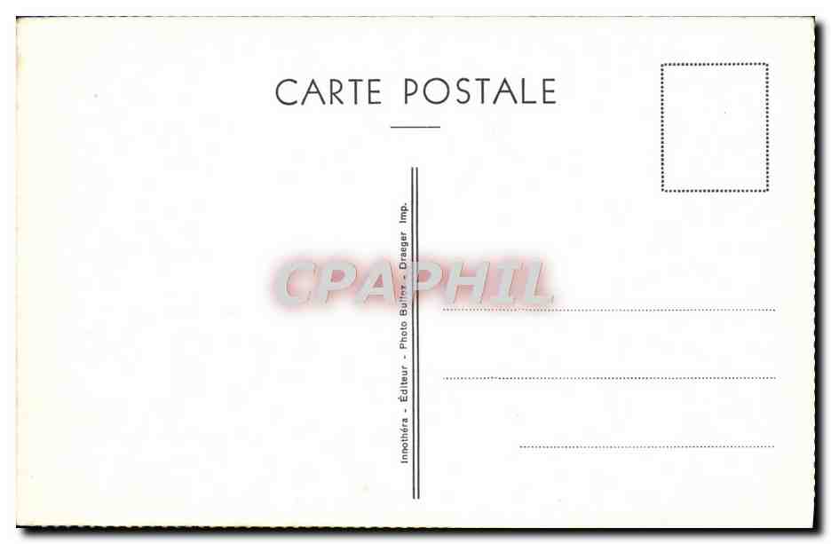 CPA Crispin Et Scapin Daumier — Verso