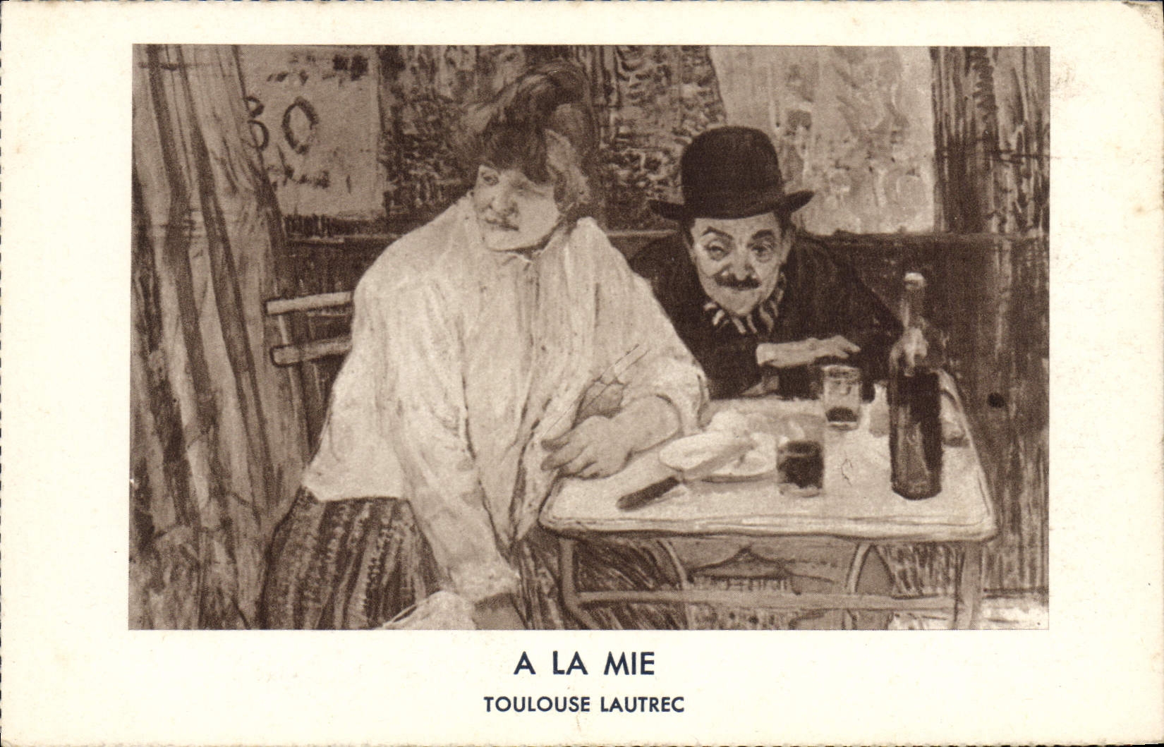 CPA A La Mie Toulouse Lautrec