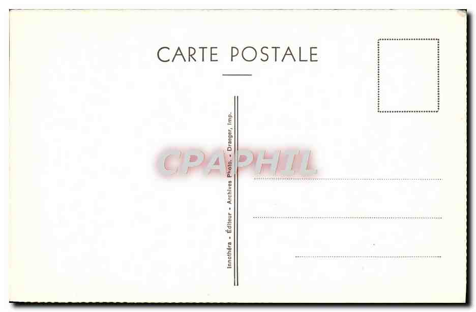 CPA Le Serment Des Horaces David — Verso