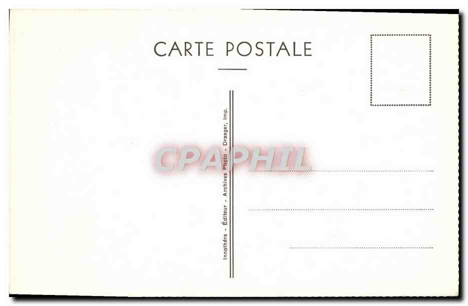 CPA Le Duc D'Orleans Ary Scheffer — Verso