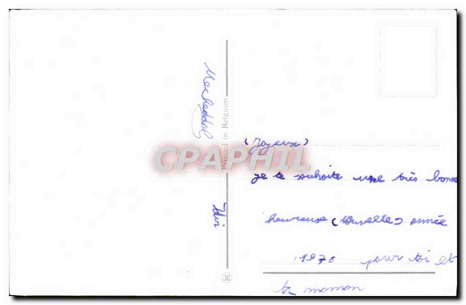 CPA Fantaisie Enfant — Rückseite