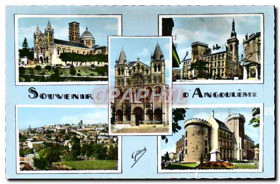 Angoulême — Souvenir d'Angoulême — Gilbers