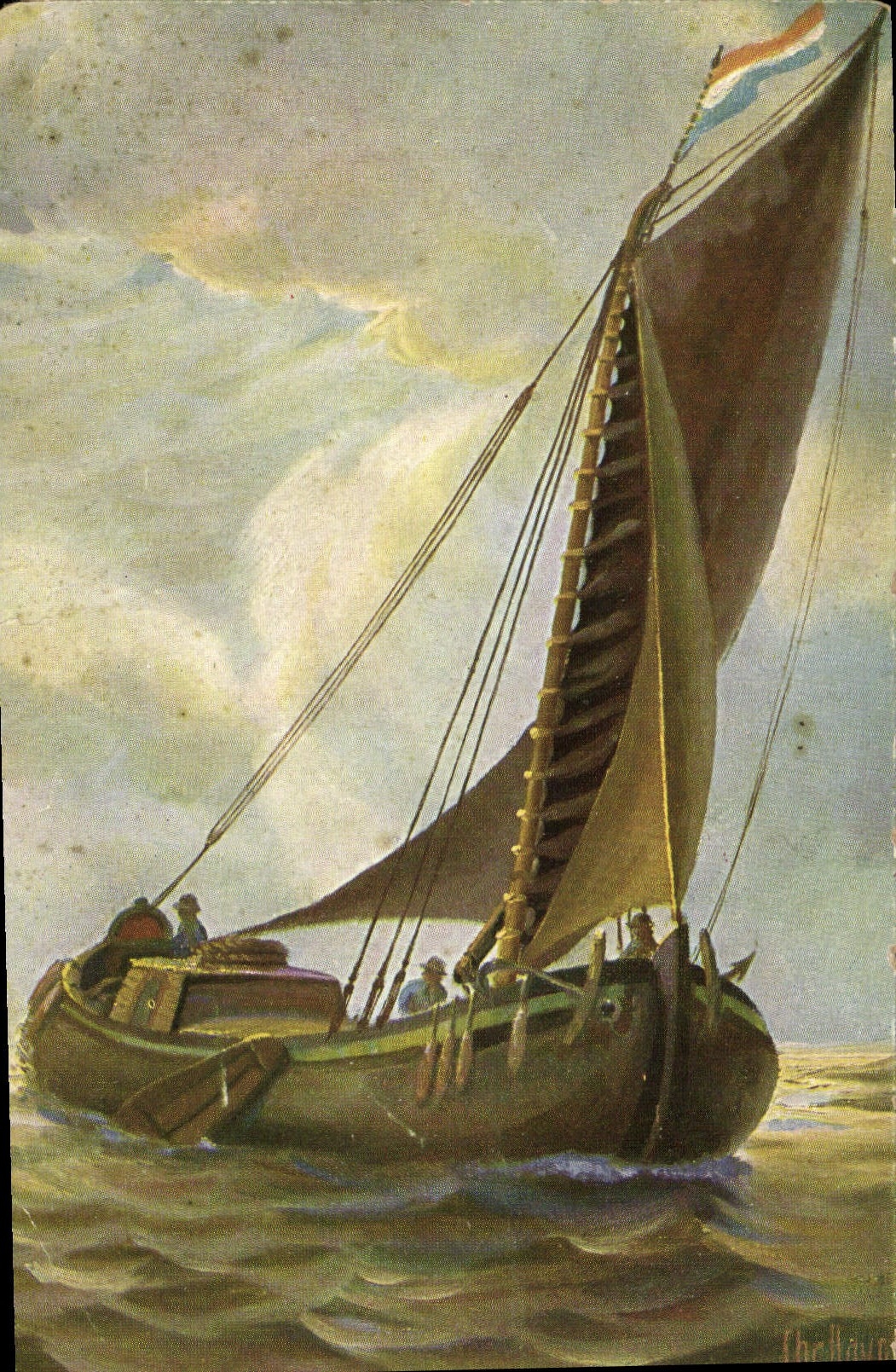 CPA Bateau
