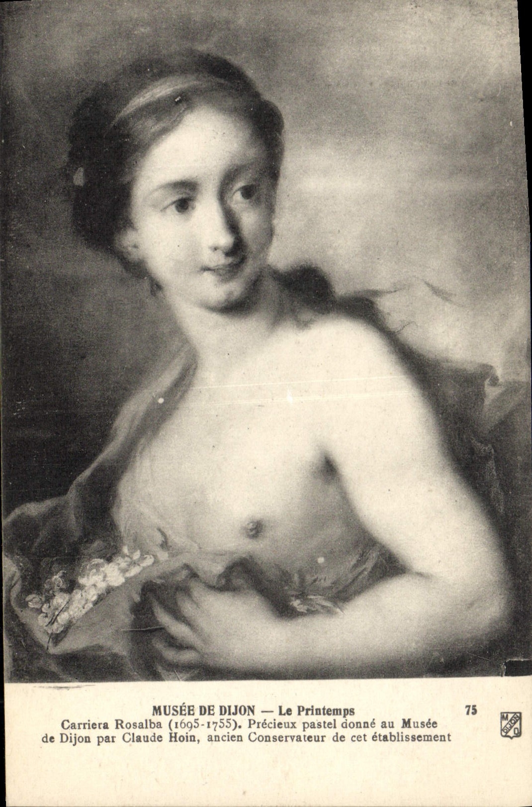CPA Musee De Dijon Le Printemps Carrieca Rosalba