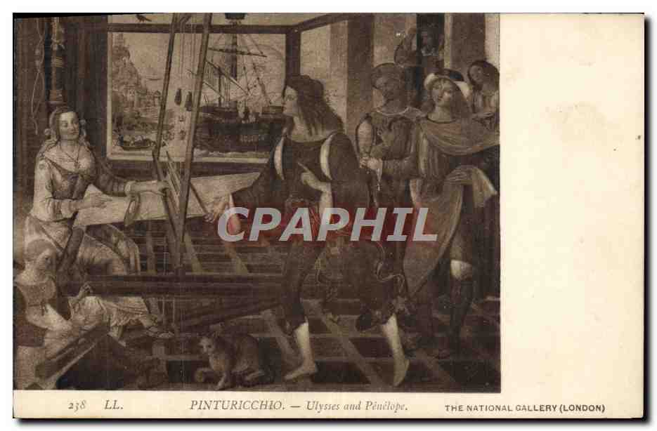 CPA Ulysses And Penelope Pinturicchio National Gallery London