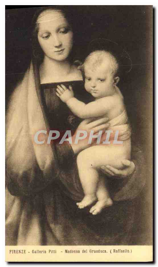 FIRENZE - Galleria Pitti - Madonna del Granduca. (Raffaello.)