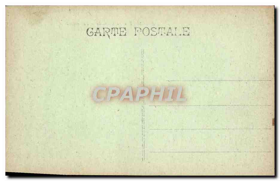 CPA Marseille La Corniche Le Prophete — Verso
