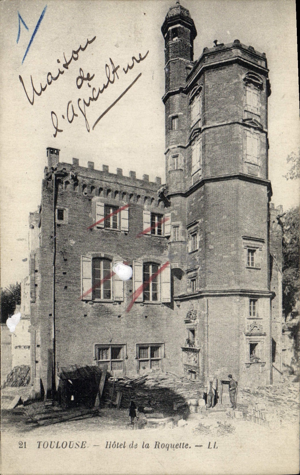 CPA Toulouse Hotel De La Roquette