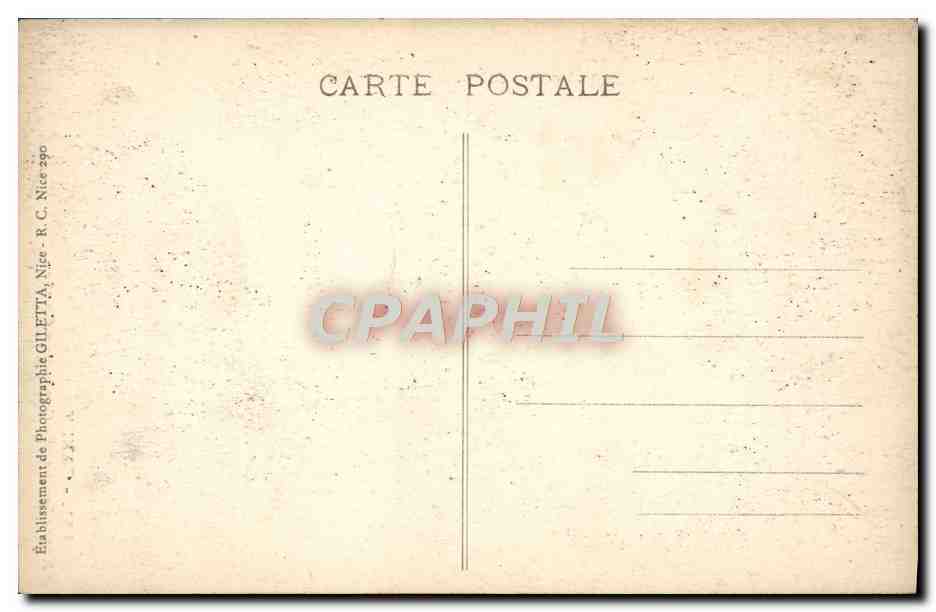 CPA Cannes Entre Les Pins Croix Des Gardes — Rückseite