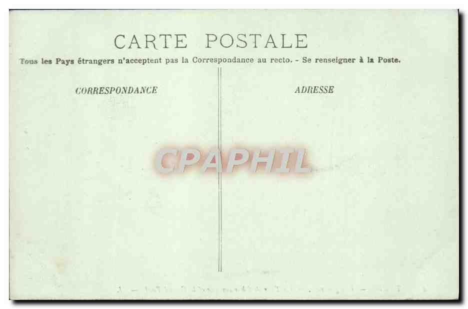 CPA Tours Vue Generale La Tour De Charlemagne et le grand pont  — Rückseite