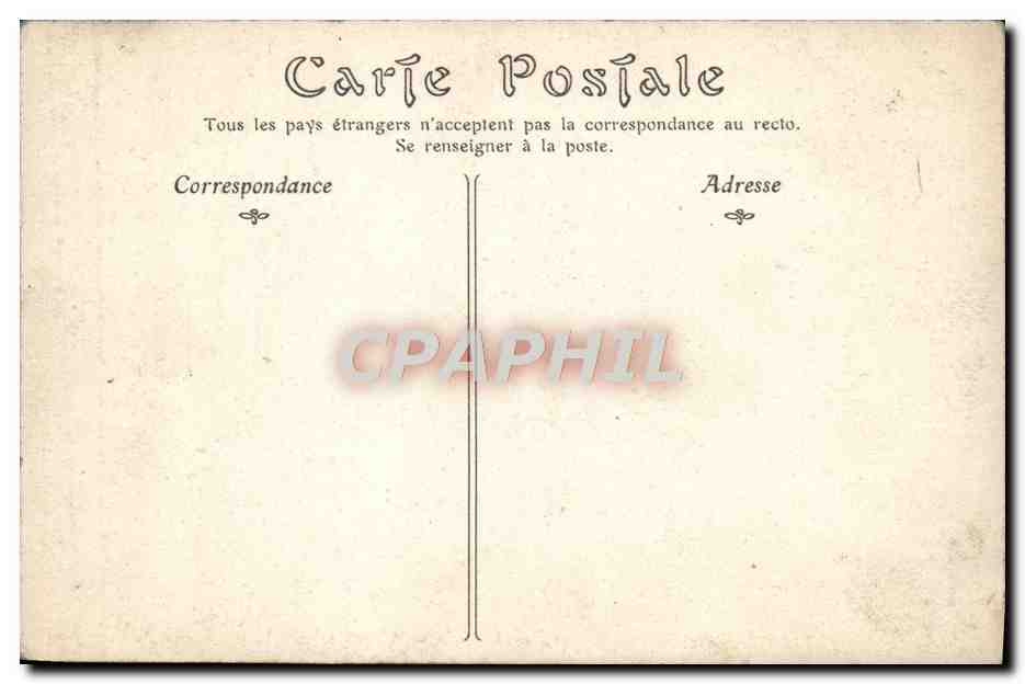 CPA Tours Pont Bonaparte  — Rückseite
